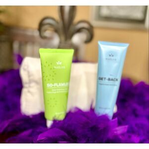 MAELYS-Cosmetic/Travel Bag+GET-BACK Body Acne Spray+So-Flawless Perfecting Cream